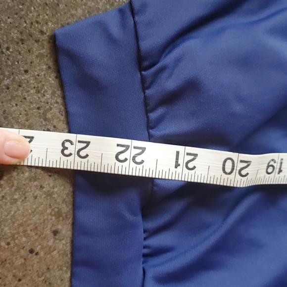 Next Double Up Tanktini Swim Top Sz. 32 B/C Stripe Impact Navy Top - Picture 8 of 12